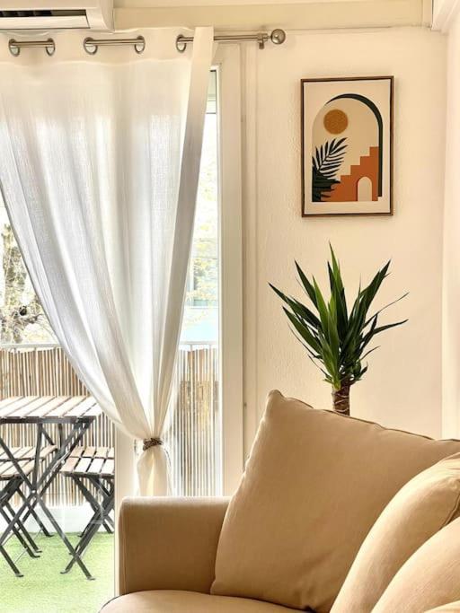 Chez Joan, Apt De Standing, 4 Prs, A 300M Des Plages アンティーブ エクステリア 写真